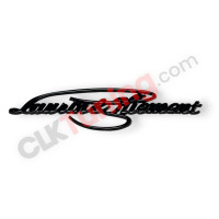 Skoda Octavia 3 - emblema LAURIN KLEMENT 